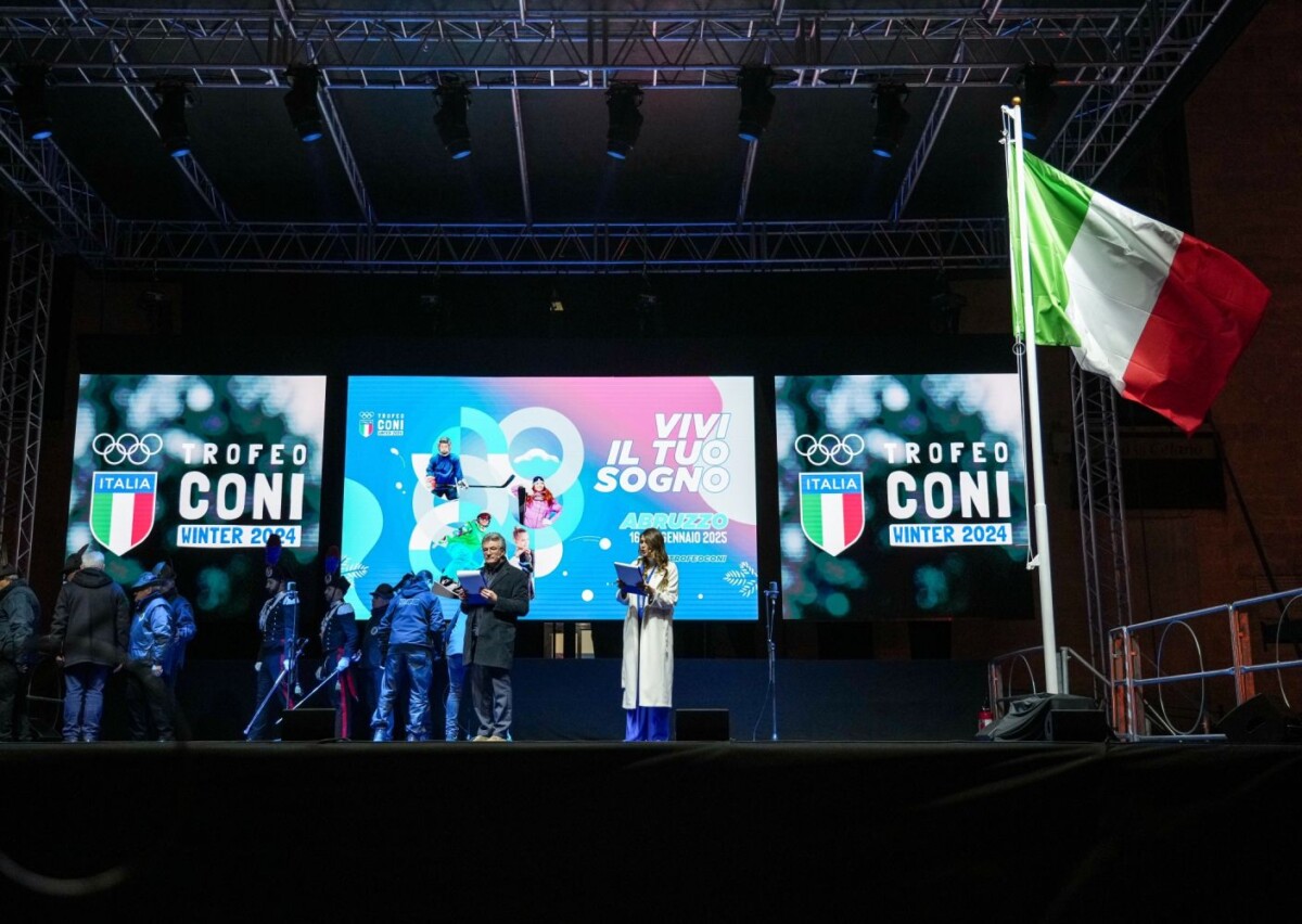 CONI Winter Trophy – Ceremony